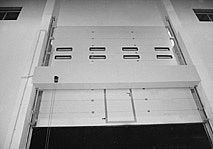 寶坻鋁合金卷簾門料頭圖片,維修車庫門電機